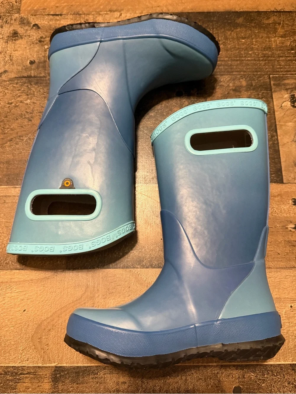Bogs Kids Blue Ombré Rain Boot